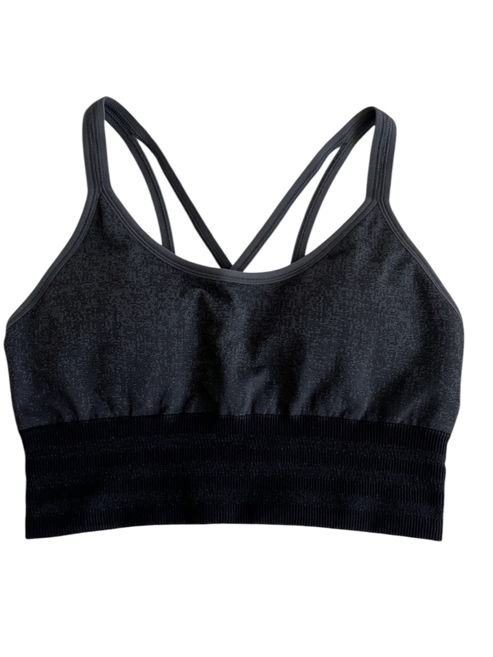 Adidas All Me Primeknit FLW Sports Bra | Grey | Size S | NWOT